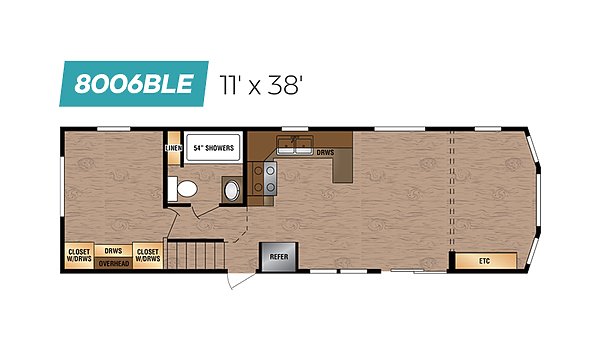 Lakeside LE Series / 8006BLE Layout 56121