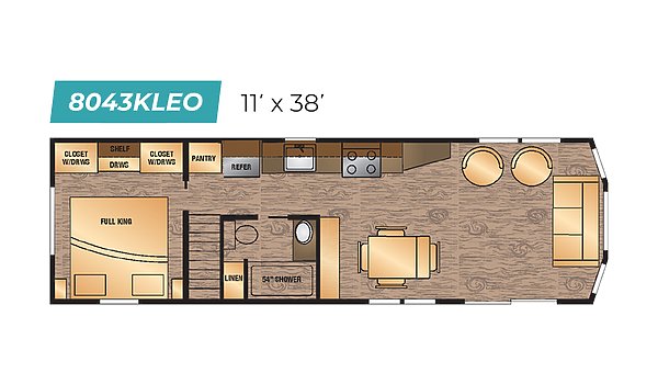 Lakeside LE Series / 8043KLEO Layout 56126