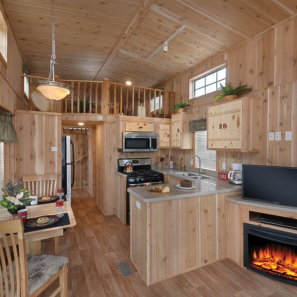 America's Park Cabins Lodge Series / 39-3 Kitchen 56131