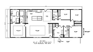 Family Built Homes / FB-7601 Layout 57603