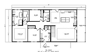 Family Built Homes / FB-6003 Layout 57608