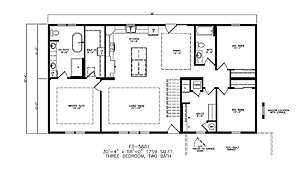 Family Built Homes / FB-5801 Layout 57611