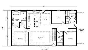 Family Built Homes / FB-5601 Layout 57612