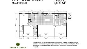 Timber Creek / The Bear Creek TC-3201 Lot #1 Layout 67499