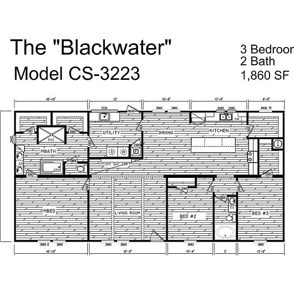 Creekside Series / The Blackwater CS-3223 Layout 81354