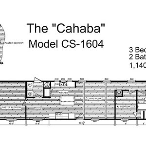 Creekside Series / The Cahaba CS-1604 Layout 81377