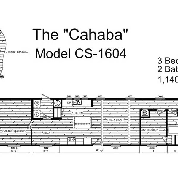 Creekside Series / The Cahaba CS-1604 Layout 81377