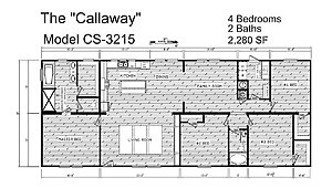 Timber Creek / The Callaway CS-3215 Layout 81355