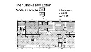Creekside Series / The Chickasaw Extra CS-3214 Layout 81359