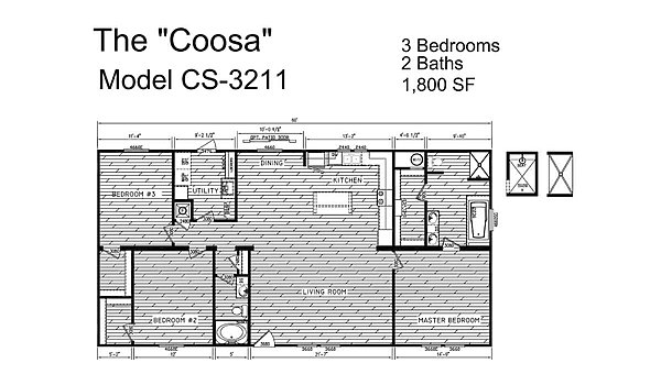 Creekside Series / The Coosa CS-3211 Layout 81362