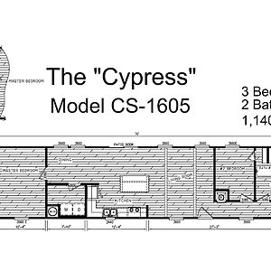 Creekside Series / The Cypress CS-1605 Layout 81363