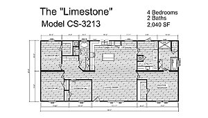 Creekside Series / The Limestone CS-3213 Layout 81364