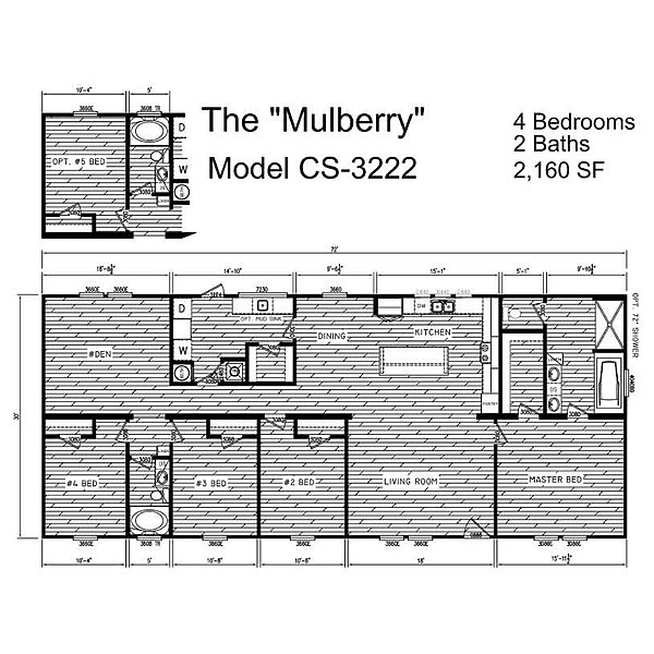 Creekside Series / The Mulberry CS-3222 Layout 81368