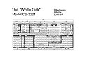 Creekside Series / The White Oak CS-3221 Lot #2 $199,995 Layout 81376