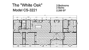 Creekside Series / The White Oak CS-3221 Lot #2 $199,995 Layout 81376