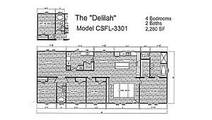 Creekside Series / The Delilah CSFL-3301 Layout 89122