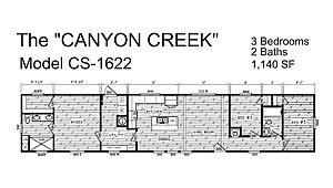 Creekside Series / The Canyon Creek CS-1622 Layout 94528