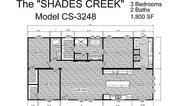 Creekside Series / The Shades Creek CS-3248 Layout 102900