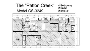 Creekside Series / The Patton Creek CS-3249 Layout 102918