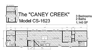 Creekside Series / The Caney Creek CS-1623 Layout 102934