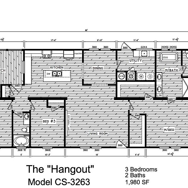 Creekside Series / The Hangout CS-3263 Layout 119218