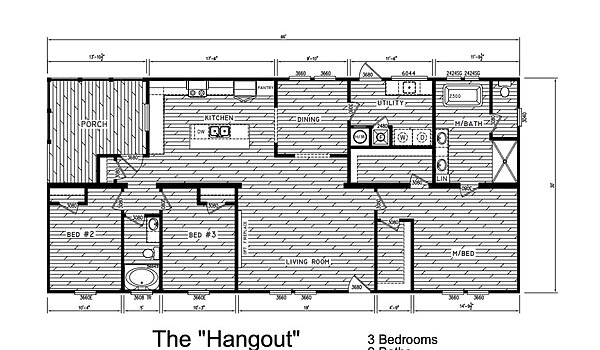 Creekside Series / The Hangout CS-3263 Layout 119218