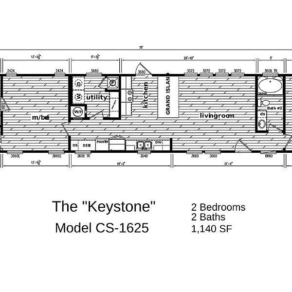 Creekside Series / The Keystone CS-1625 Layout 119498