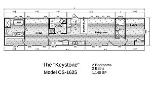 Creekside Series / The Keystone CS-1625 Layout 119498