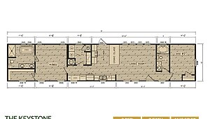Creekside Series / The Keystone CS-1625-2 Layout 125167