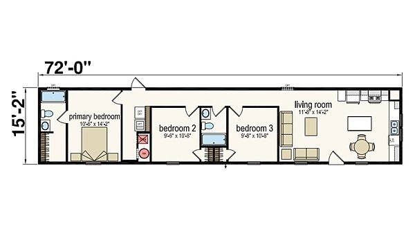Prime Series / Ballard 1672H32P07 Layout 117675