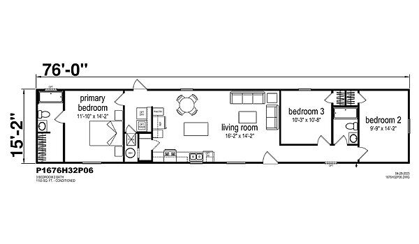 Prime Series / Monte 1676H32P06 Layout 117678