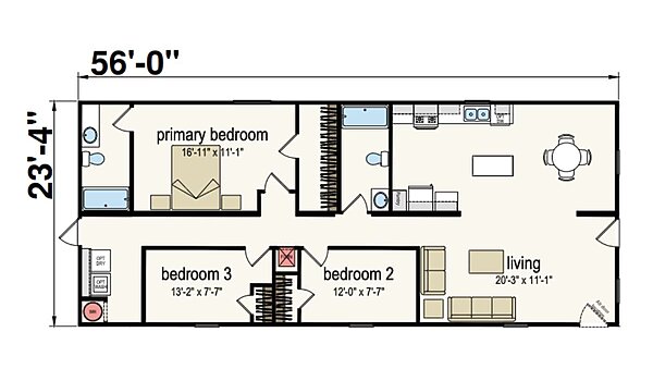 Prime Series / Horizon 2456H32P02 Layout 117681