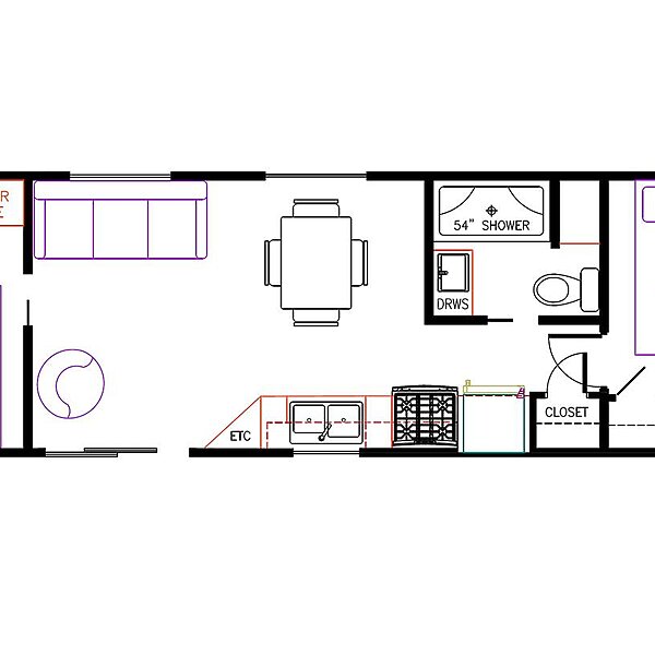 5-Series / Non-Loft 5-122 Layout 99714