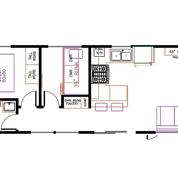 5-Series / Non-Loft 5-126 Layout 99715