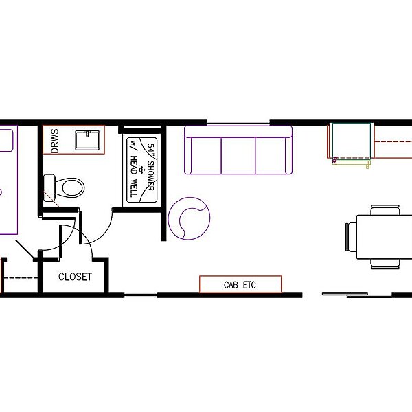 3-Series / Non-Loft 3-106 Layout 99720