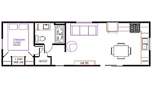 3-Series / Non-Loft 3-106 Layout 99720