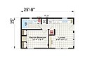 Park Model RV / Country Cottage Layout 82460