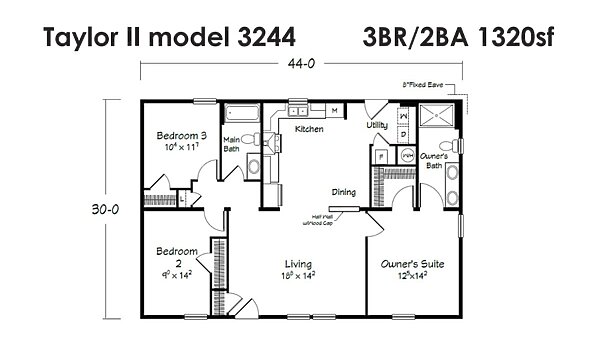 Evolution Series / Taylor II 3244 Layout 118487
