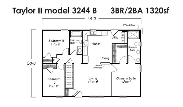 Evolution Series / Taylor II 3244B Layout 118488
