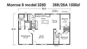 Evolution Series / Monroe II 3250 Layout 118499