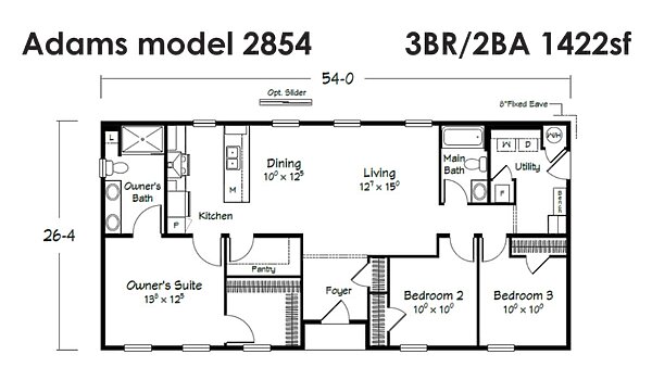 Evolution Series / Adams 2854 Layout 118505