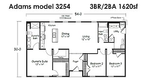 Evolution Series / Adams 3254 Layout 118507