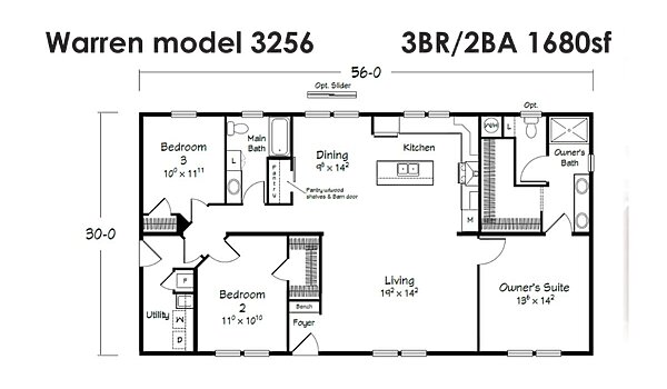 Evolution Series / Warren 3256 Layout 118515