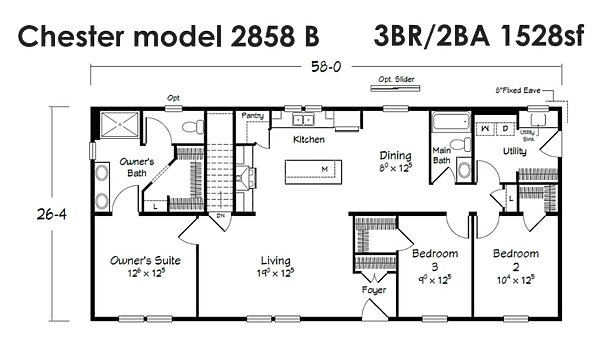 Evolution Series / Chester 2858B Layout 118518