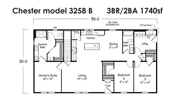 Evolution Series / Chester 3258B Layout 118520