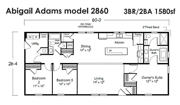 Evolution Series / Abigail Adams 2860 Layout 118521
