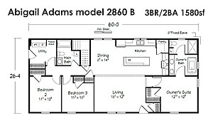 Evolution Series / Abigail Adams 2860B Layout 118522