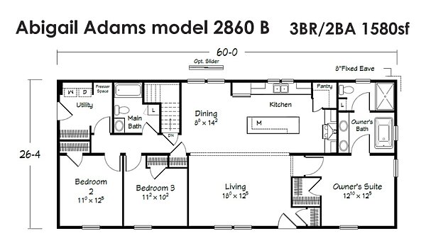 Evolution Series / Abigail Adams 2860B Layout 118522