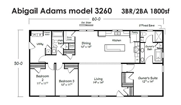 Evolution Series / Abigail Adams 3260 Layout 118523