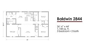 Liberty Series 28-Wide / Baldwin 2844 Layout 118541